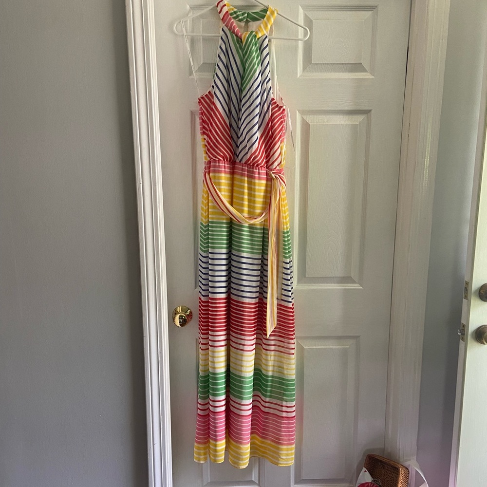 Julia Jordan colorful maxi dress